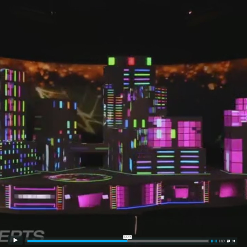 Projection Mapping Your Tradeshow Booth With 88000 Lumens Projection