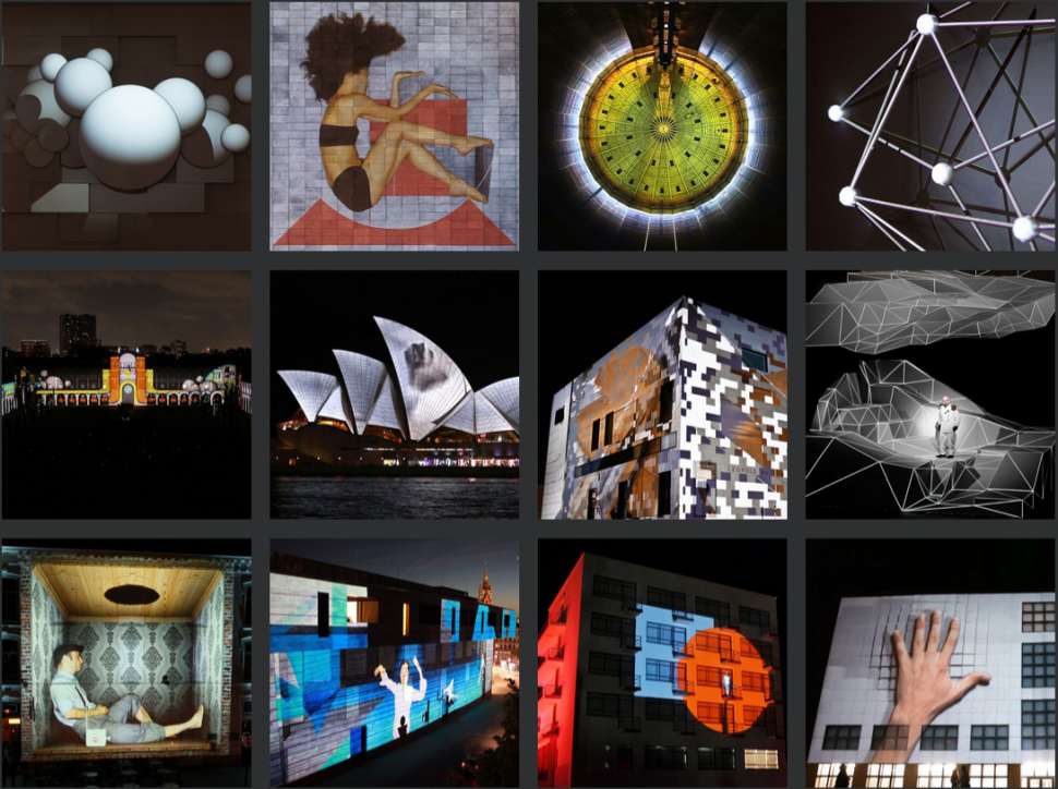 UrbanScreen Projection Mapping ProjectileObjects