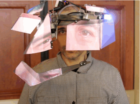 Wearable Video Mask 3 ProjectileObjects