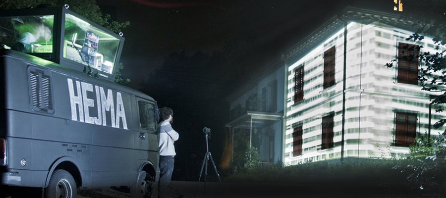 outdoor projection mapping