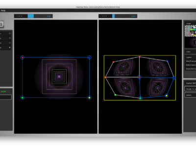 hapmap projection mapping projectileobjects